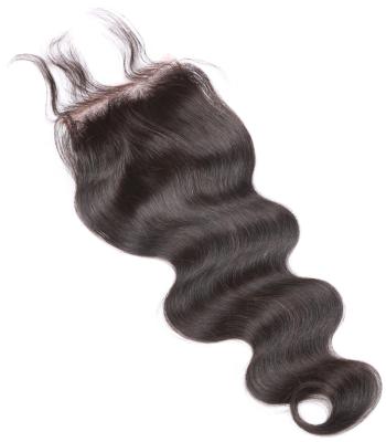 China Body Wave 3 Part Silk Low Closure, Ear to Ear Lace Closures, Lace Front Brazilian Hair Closure for sale