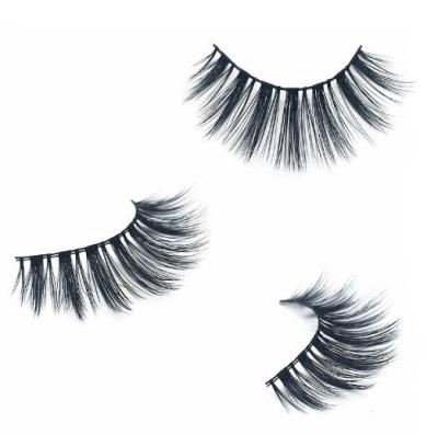 China Long natural factory sells wholesale private label false eyelash, custom individual eyelash extension logo false eyelash for sale