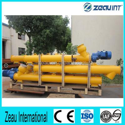 China Windowed ES Type Carbon Steel Screw Conveyor For Silo Cement for sale