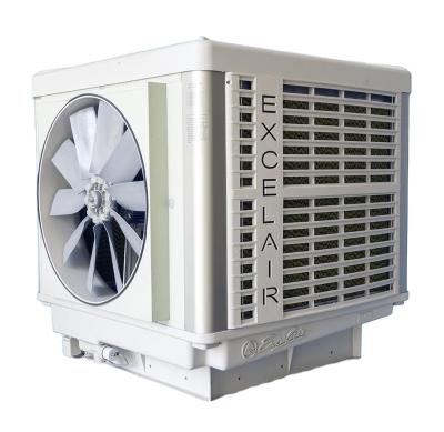 China Factory Premium Portable Plastic Air Cooler Industria Wall Mounted Evaporative Air Cooler 18000cmh for sale