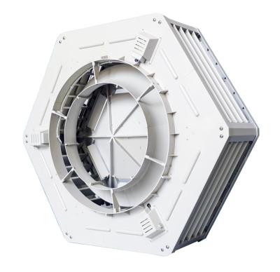 China Industrial Made In China Use Of Large Workshops Adjustable Duct Fan Air Duct Diffuser for sale