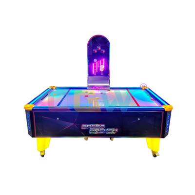 China Flat Table 2 Players Return Colorful CGW Lottery Tickets Many Balls / Coin Operated Multi Tablero Hockey Arcade Game Air Hockey Automatic Air Balls for sale