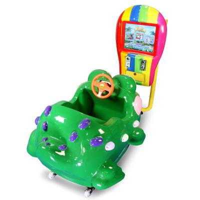 China Rohs and SGS approved LLDPE hot sale cheap arcade 3d racing horse kids coin operated video games/coin operated horse ride/kiddie coin operated rides for sale