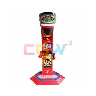 China Steel With Well Painted CGW Boxing Game Machine Coin Operated Electronic Arcade Boxing Game Machine for sale