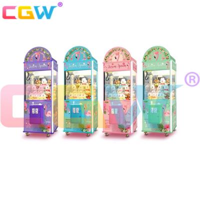 China Coin Operated German Australia Arcade Clip Doll Claw Machine Crane With Bill Acceptor MDF CGW good quality for sale