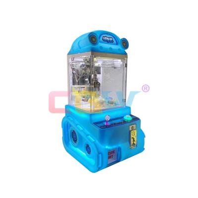 China Button (Colorful Glowing LED Button) PROFIT GOOD Mini/Small Claw Coin Operated Crane Machine Toys Cranes Claw For Sale for sale