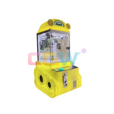 China Button (Colorful LED Glowing Button) GOOD PROFIT Mini Claw Machine Coin Pusher Kids NEW Sale Crane Toy Arcade Machines Game Cabinet Toys for sale