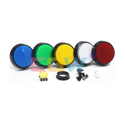 China Factory Zero Delay CGW 60mm 12V/5V Around LED Push Button Switch Arcade Push Button Switch for sale