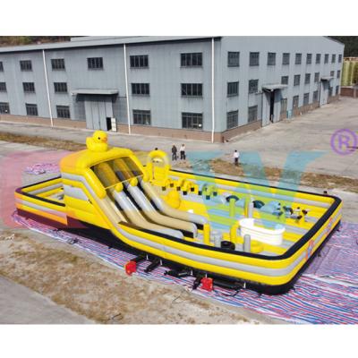 China CGW durable custom inflatable theme park for sale / large outdoor PVC inflatable amusement park for sale