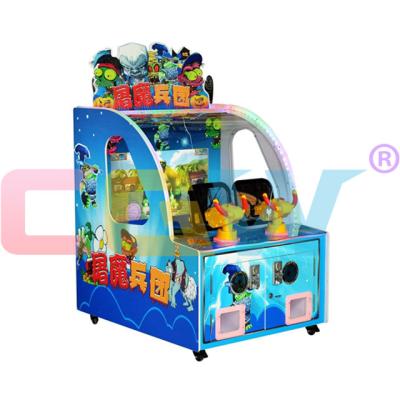 China Kids Coin Operated Wooden Arcade Mechanical Pinball MDF Body CGW Amusement Machine Shooting Pinball Games Machine Prize Back Arcade for sale