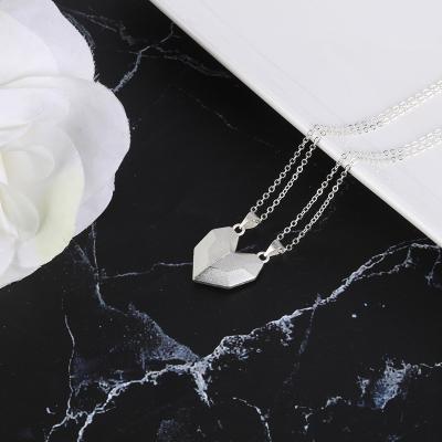 China Fashion Jewelry Packaging Name Necklace Personalize Logo Copper Pendant Custom Made 925 Sterling Silver Necklace for sale