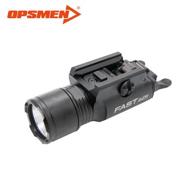 China Emergency Opsmen Quickly 401 Tactical Police LED Military Hunting Flashlight for sale