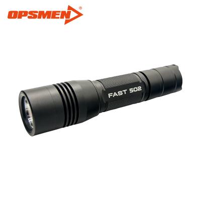 China Tactical Hunting Military Flashlight 800-Lumen Quickly Emergency OPSMEN LED 502 for sale