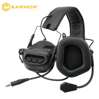 China Headband Opsmen Earmor Walkie Talkie PTTs Earphone For Military Tactical Shooting Headset Military Earpiece for sale