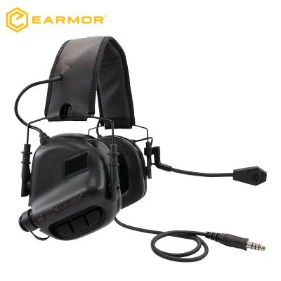 China Headband Opsmen Earmor Walkie Talkie PTTs Earpiece For Hunting Headset Tactical Shooting Military Earpiece for sale