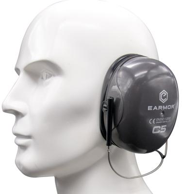 China EARMOR C5N Noise Canceling Ear Muffs For Neck Hunting Safety Ear Muffs Protection 150mm x 100mm x 120mm for sale