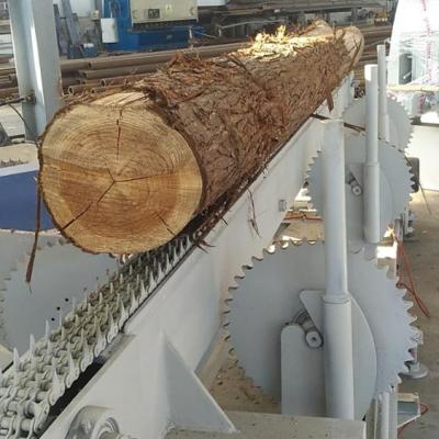 China Horizontal Wood Line Log Sawmill Wood Cutting Saw Line for sale