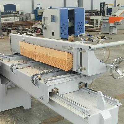 China Horizontal Sliding Table Saw Machine Single Ripping Saw Machine Wood Cutter for sale