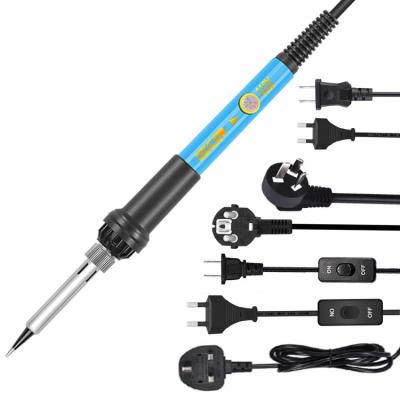 China Pencil Handle Soldering Iron 936 220V 60W Electronic Adjustable Temperature Soldering Iron Rework Station Heater Welding Repair Tools for sale