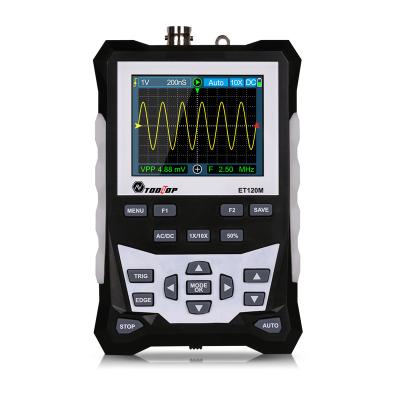 China All-in-one highly practical cost-effective handheld oscilloscope for automotive apparatus inspection diagnostics ET120M ET120M for sale