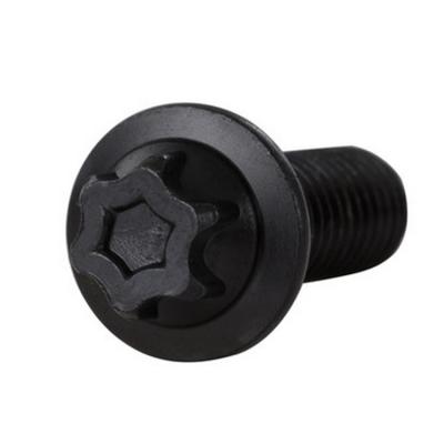 China Machiney Factory Price Custom High Strength Steel With Black Galvanized Flange Hex Torx Bolt for sale