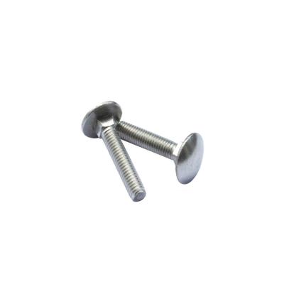 China Carbon Steel Zinc Plating DIN603 M4 Steel High Tensile Carriage Bolt for sale