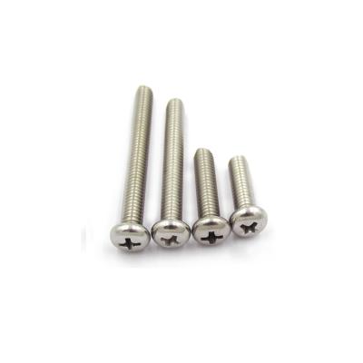 China DIN7985 Pan Pan Cross Recessed Head Machine Screws for sale