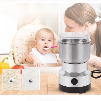 China ZXX Mini Electric Stainless Steel Multifunctional Coffee Spice Nuts Grinder Commercial Electric Bean Grinding Coffee Bean Grinder for sale