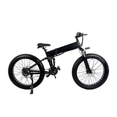 China Aluminum Alloy 500w 48v Lithium Battery 28 Inch Folding Mountain Ebike Bicycle Adult Electric Bike for sale