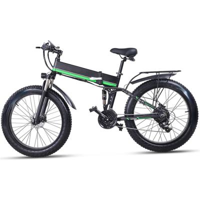 China Aluminum Alloy 21 Speed ​​500w Aluminum Alloy Frame Folding Mountain Bicycle Electric Recumbent Bikes for sale