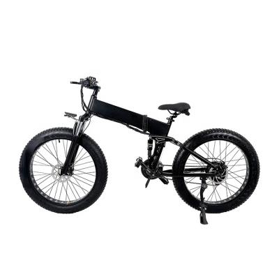 China Aluminum Alloy Double Suspension Aluminum Alloy Carbon Fiber Mountain Electric Bicycle E Bike for sale