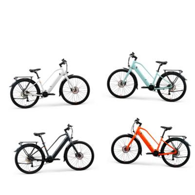 China Outdoor Cycling Aluminum Alloy 28 Inch Tire City Bike Urban Adult Electric Bicycle for sale