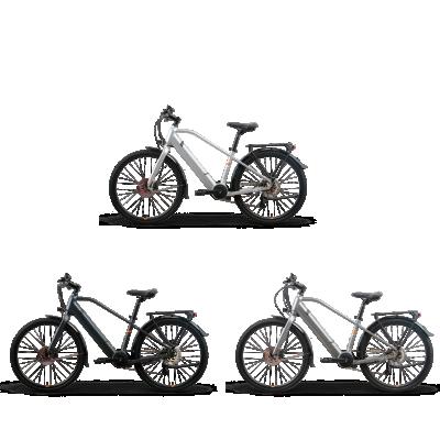 China 36v 200w Aluminum Alloy Motor Mid Mountain City Urban Hybrid Electric Bike for sale