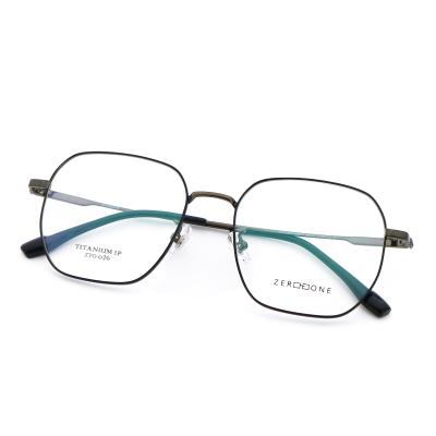 China Super Elastic Bate IP Electroplate Bate Titanium Eyeglasses For Men Women for sale