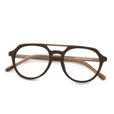 China Imitation Wood  Acetate Optical Frame For Men And Women MR 092 for sale