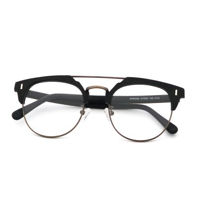 China Factory Manual Vintage Wood Grain Acetate Glasses Frame MR 096 for sale