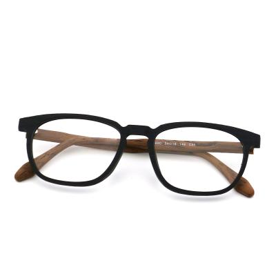 China Small Wood Grain Glasses Frames Manual Acetate Optical Frames for sale