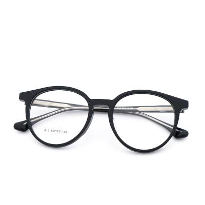 China Trendy Unisex Classic Acetate Optical Glasses Frame In Stock MR 810 for sale