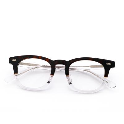 China Titanium Thin Thick Acetate Glasses Frames MR 98052 for sale