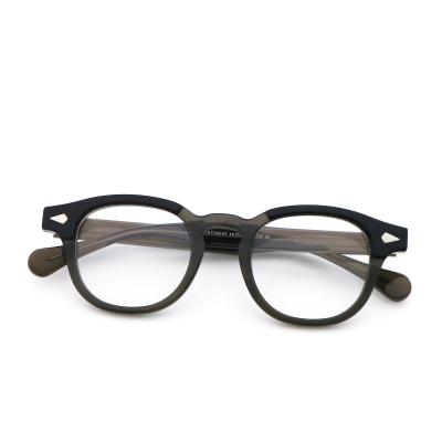 China Custom Classic Acetate Glasses Colored Full-Rim Fashion Individuality for sale