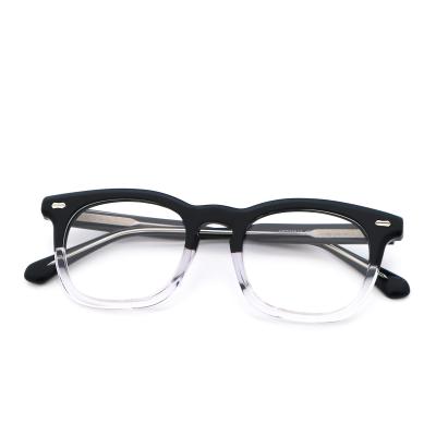 China Fad Style Acetate Glasses Optical Frames For Women Men'S MR 98612 for sale