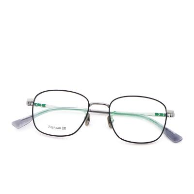 China Polygonal Frames Pure Titanium Spectacle Frames Optical Frames for sale