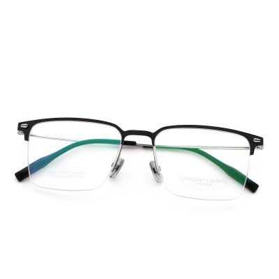 China Ultra-Light Eyeglasses Frames Pure Titanium Glasses Frames Safety for sale