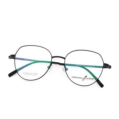 China IP Plating Optical Frames New β Titanium Eyeglasses Frames 66192 for sale