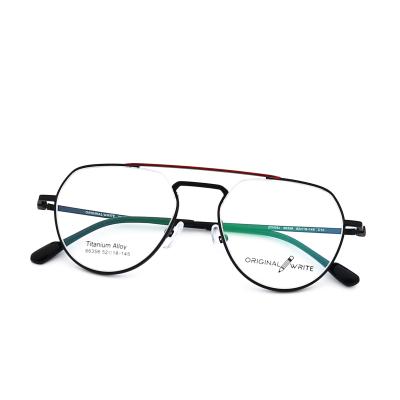 China IP Elektroplatte B Titan-Optische Brillenrahmen Brille 66358 zu verkaufen