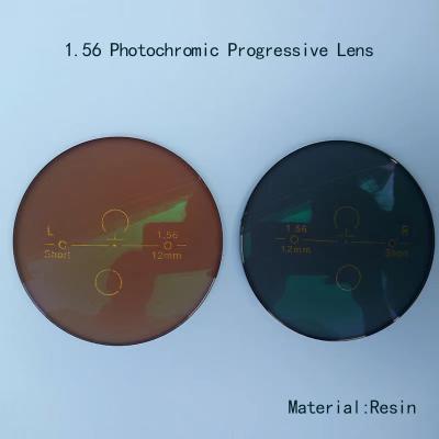 China UV-1 HMC Coated Quality 1.56 HMC Progressive Lens photochromic for sale