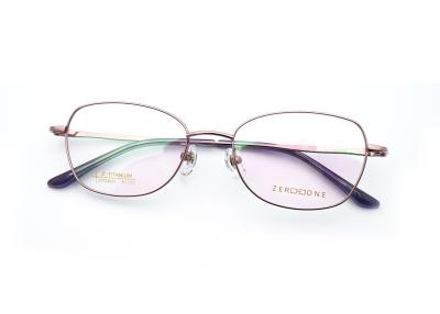 China Elegant Intellectual Style Lightweight Titanium Glasses  ZTO 3031 for sale