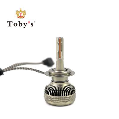 China Aviation 6063 Tobys 35w 6000K H7 SMD Aluminum Car Light Bulb 24V Truck LED Headlights for sale