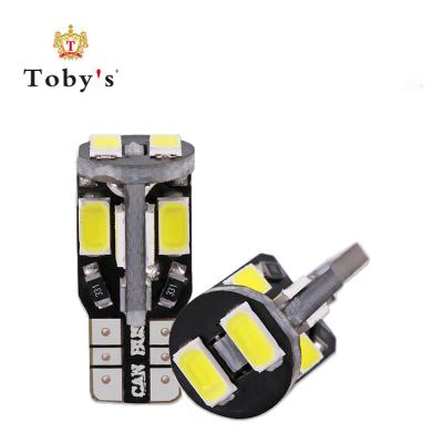 China Lamp Cornering Highlight Led Bulb 10 SMD Reverse Canbus Led Parking Light Car Emergency Lamp Bulbs for sale