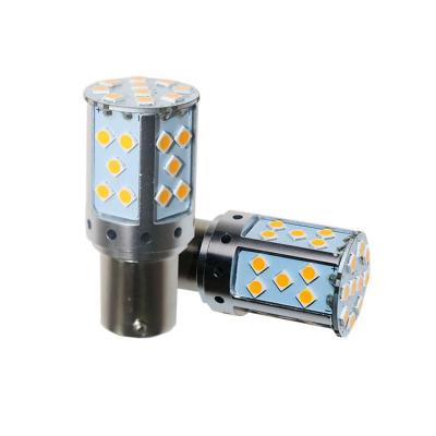 China Automotive Cornering Lamp Parts Yellow 2835 Smd W5w 194 168 T10 Led Canbus Bulb for sale